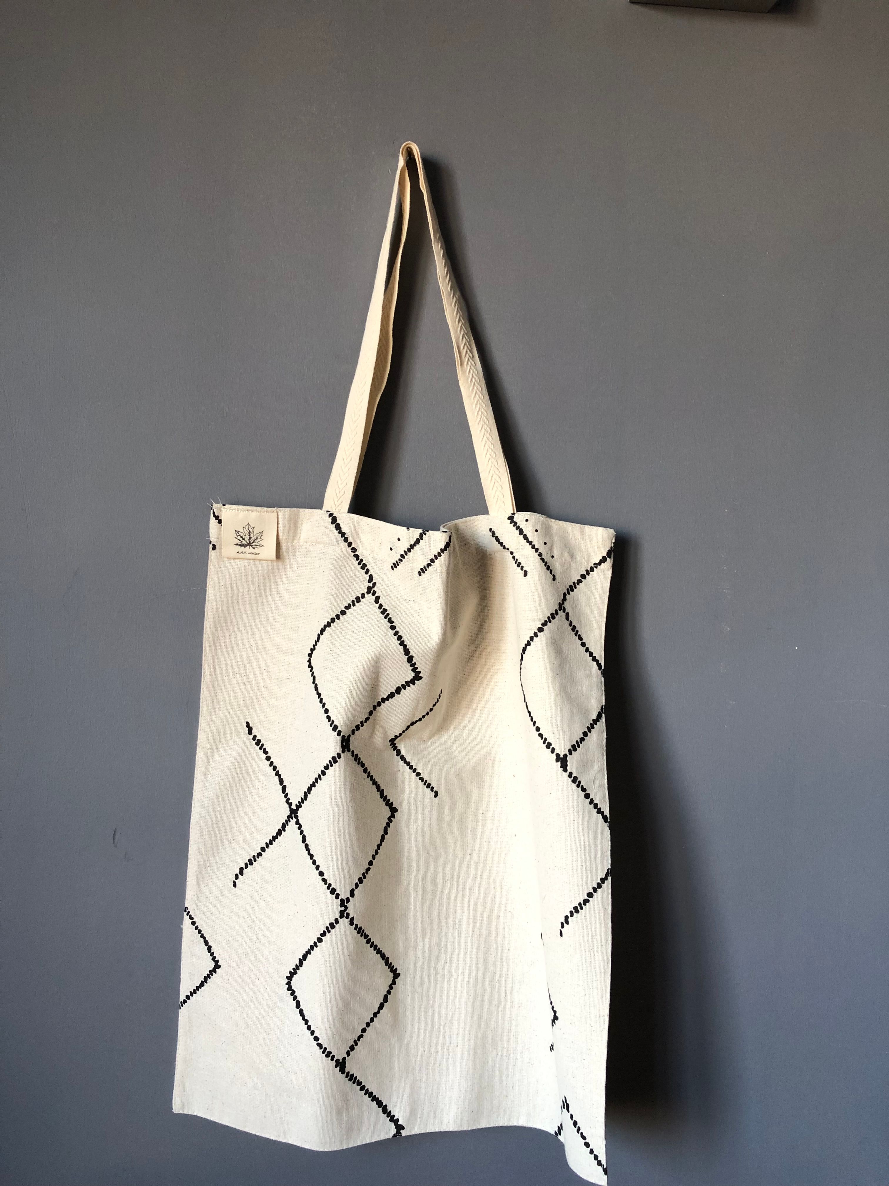 Handmade Shopping Bag- POLKADOT