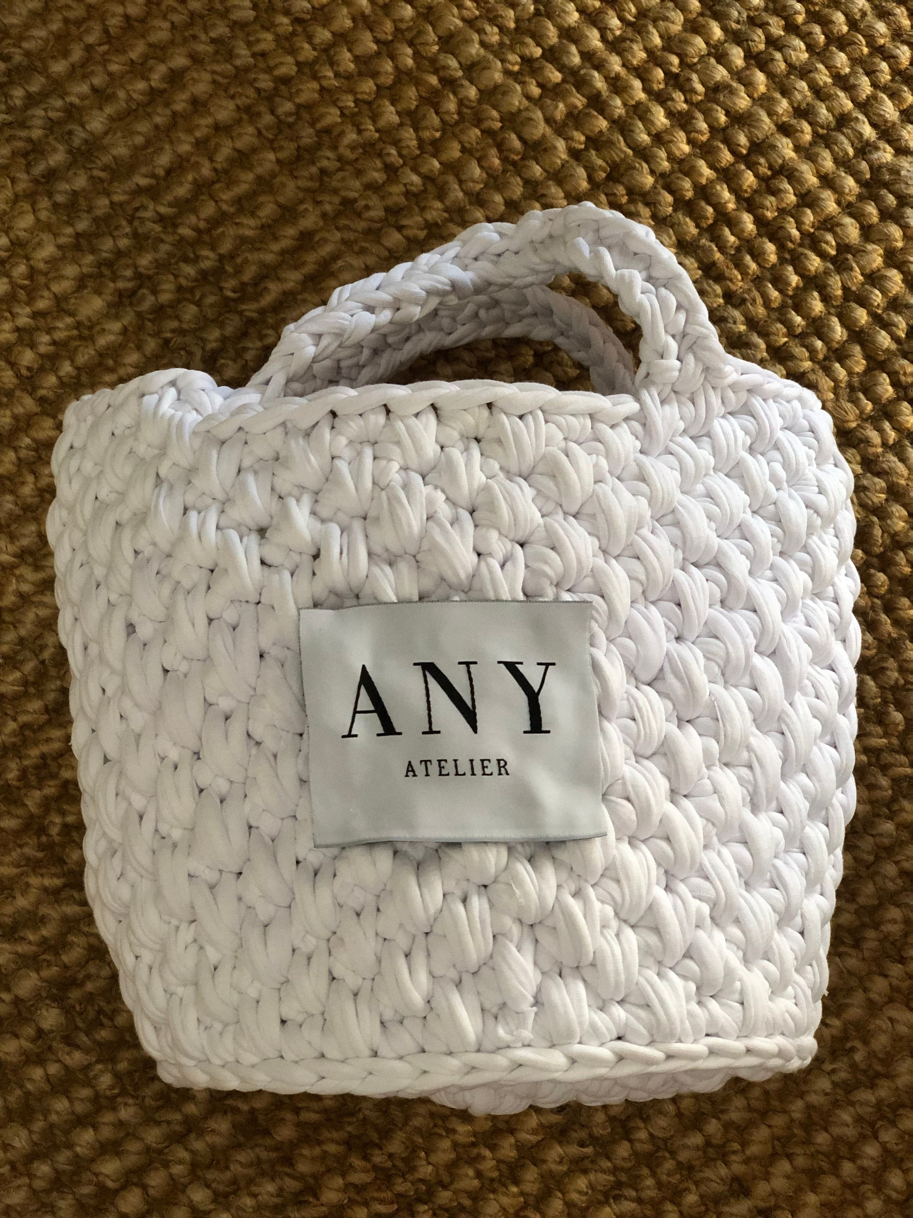 Pearl Bag With Curly Label - BEYAZ main variant image