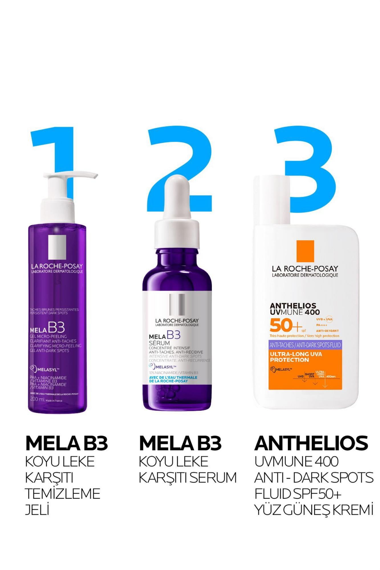 La Roche Posay Anthelios Uvmune Anti Dark Spots Fluid Leke Karşıtı Güneş Kremi 50ml