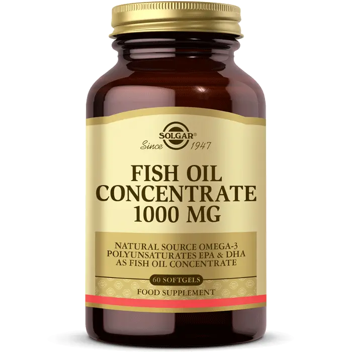 Solgar Fish Oil Concentrate 1000 mg 60 Softgel