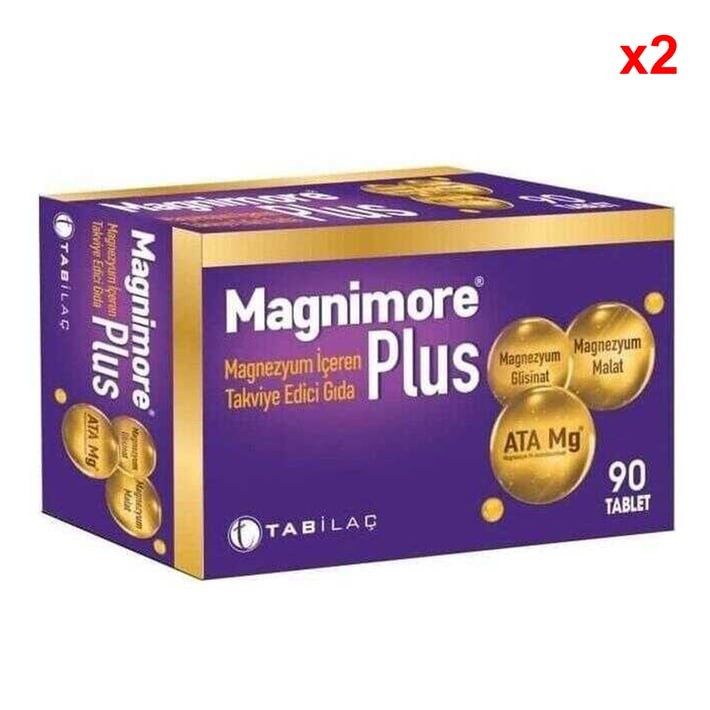 Magnimore Plus 90 Tablet 2 Adet