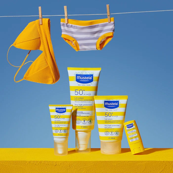 Mustela Çok Yüksek Koruma Faktörlü Güneş Losyonu Tüm Aile Için Spf 50+ 40 ml