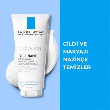La Roche Posay Toleriane Caring Wash Nemlendiren Temizleyici Jel 200 ml