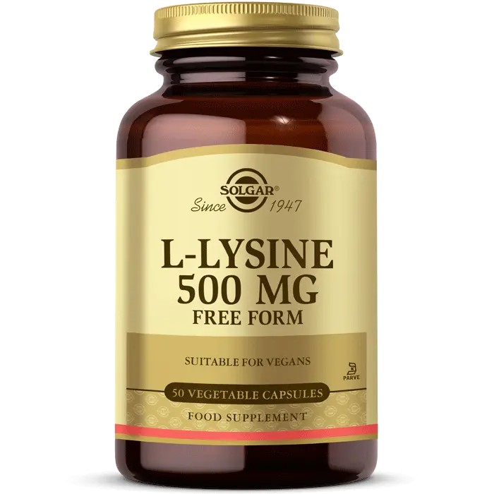 Solgar L-lysine 500 Mg 50 Kapsül