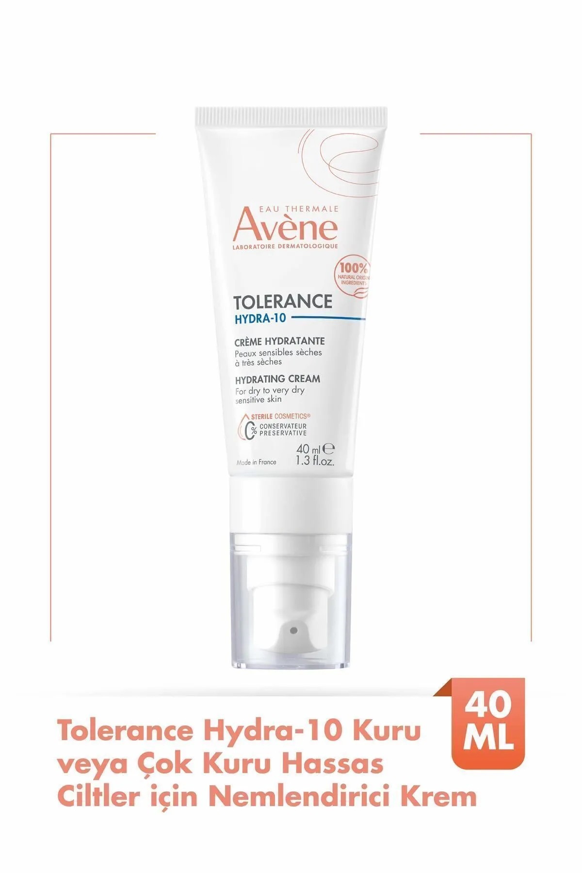 Avene Tolerance Hydra-10 Creme 40 Ml