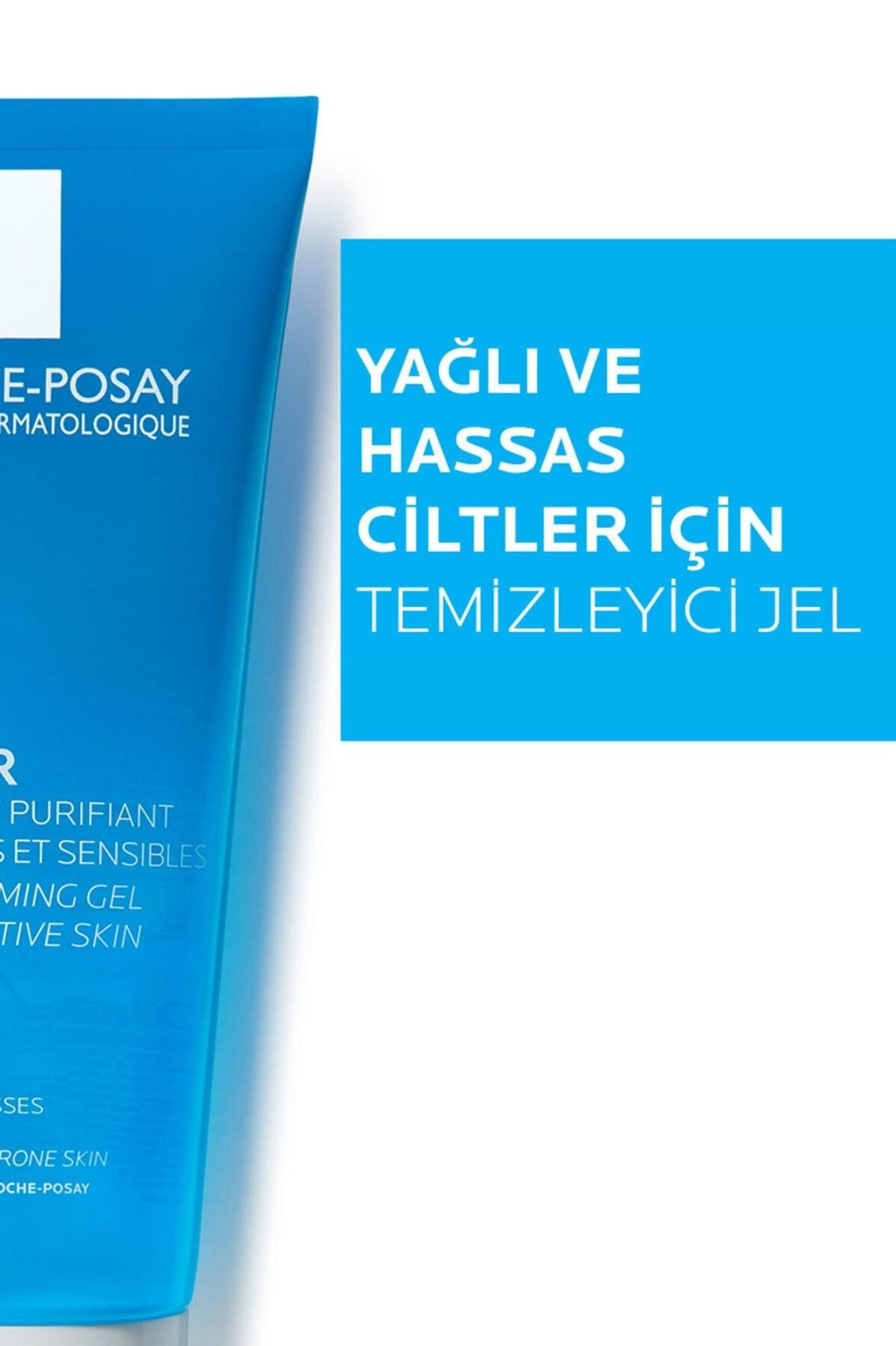 La Roche Posay Effaclar Jel Yağlı Ve Akneye Eğilimli Ciltler için Yüz Temizleme Jeli 200 ml