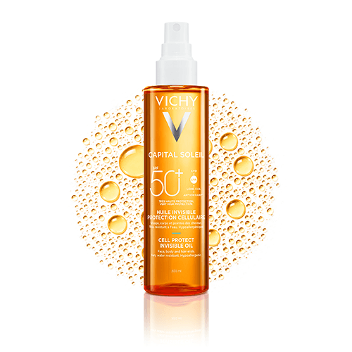 Vichy Capital Soleil Cell Protect Oil SPF50+ 200 ML