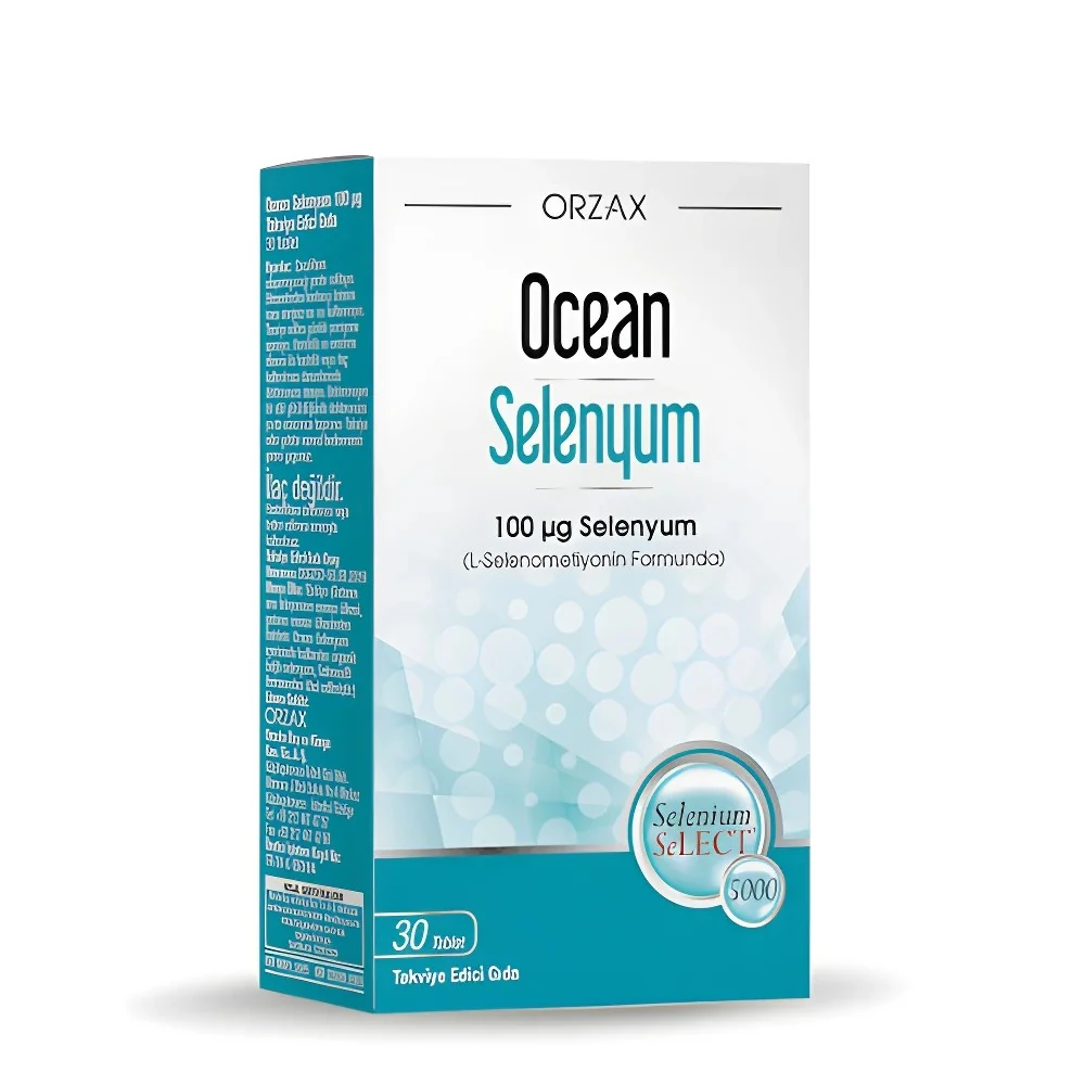 Ocean Selenyum 100 mcg 30 Tablet