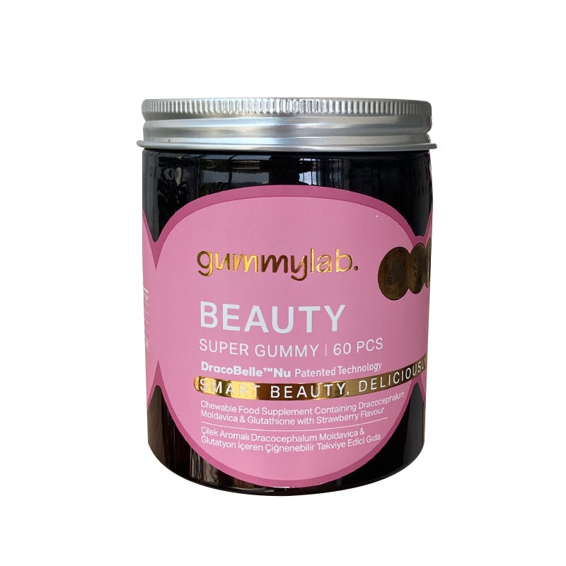 Gummy Lab Beauty Çilek Aromalı 60 Gummies
