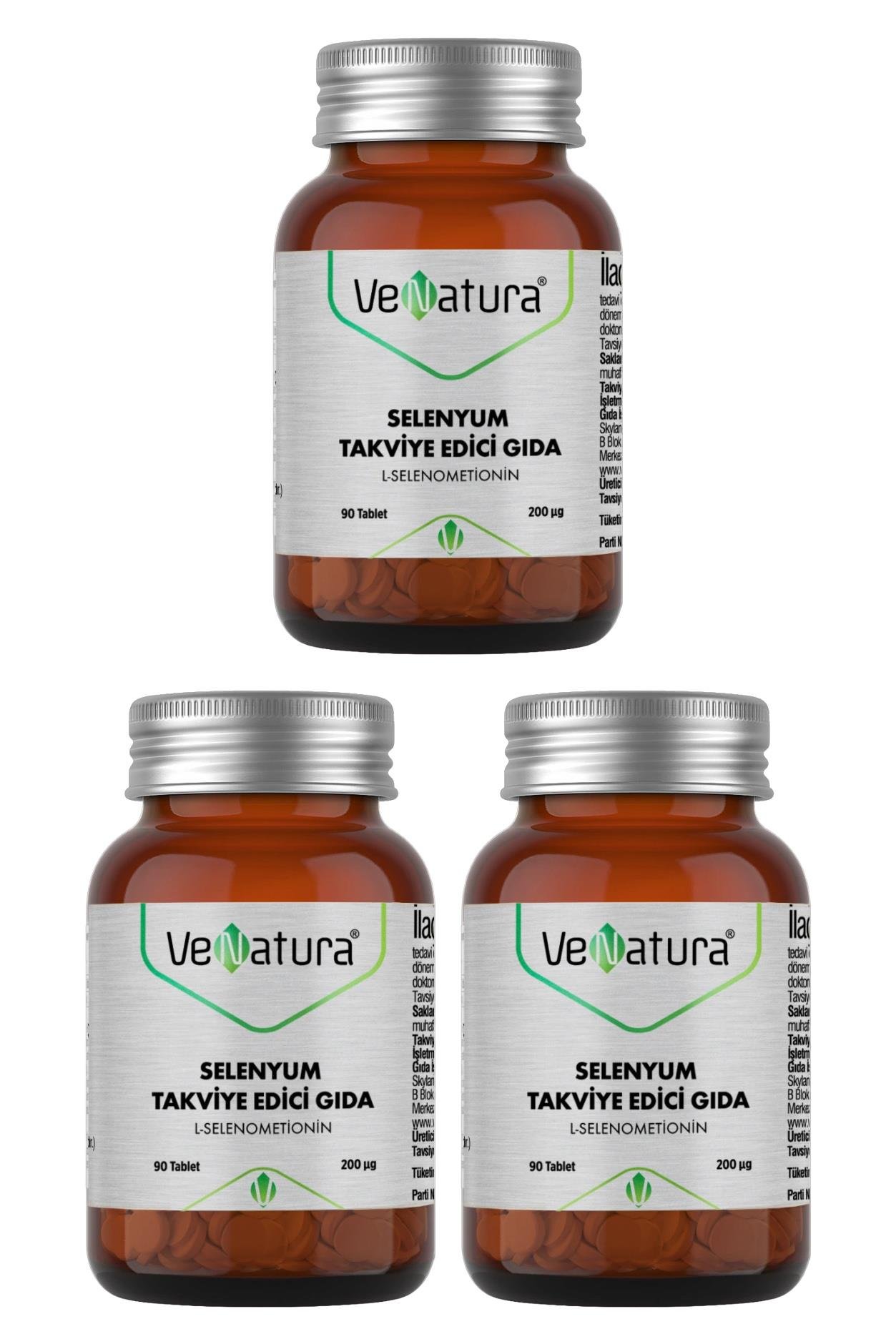 Venatura Selenyum 90 Tablet 3 Adet