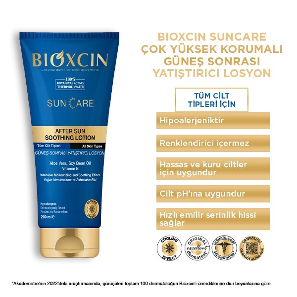 Bioxcin Sun Care Güneş Sonrası Yatıştırıcı Losyon 200 ml