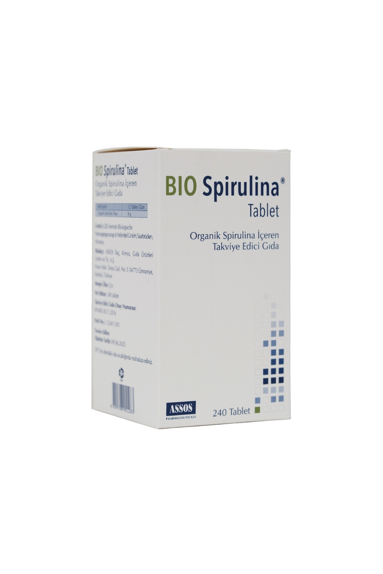 Bio Spirulina 240 Tablet