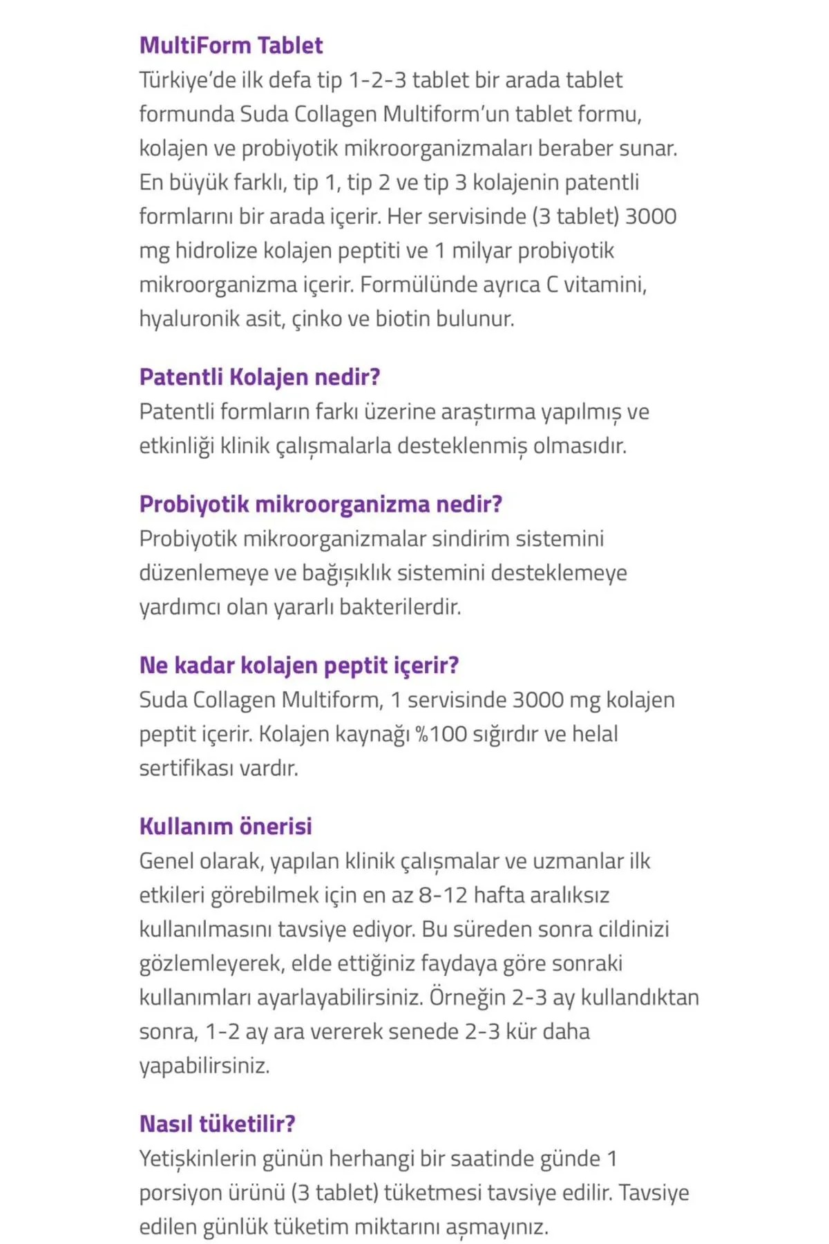 Suda Collagen Multiform 90 Tablet