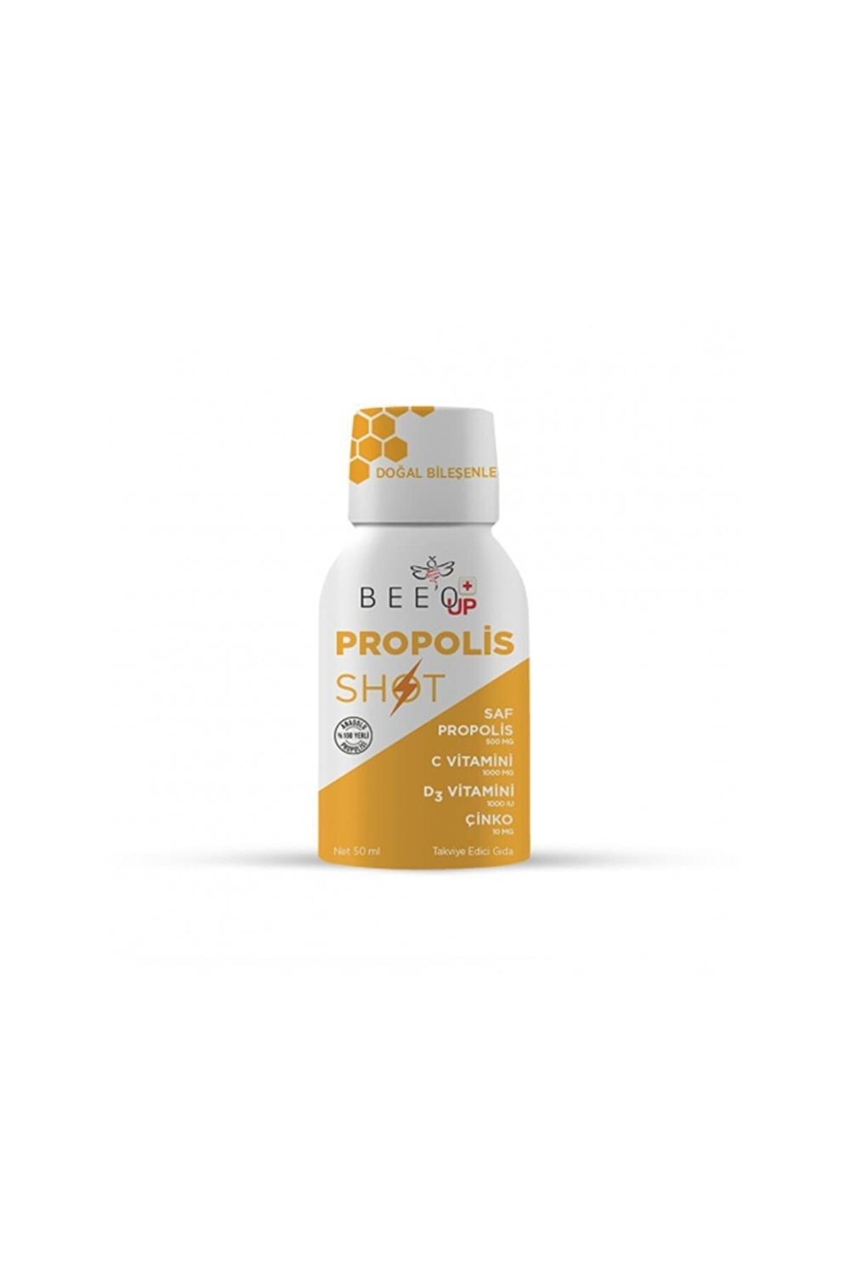 Bee'o Propolis Çinko+D3+C Shot 50ml