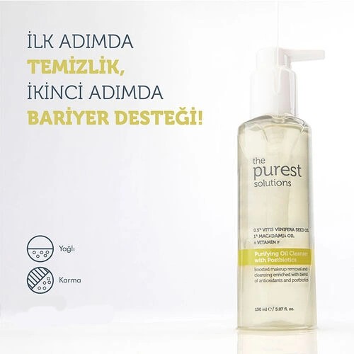 The Purest Solutions Postbiyotik İçerikli Arındırıcı Temizleme Yağı 150 ml