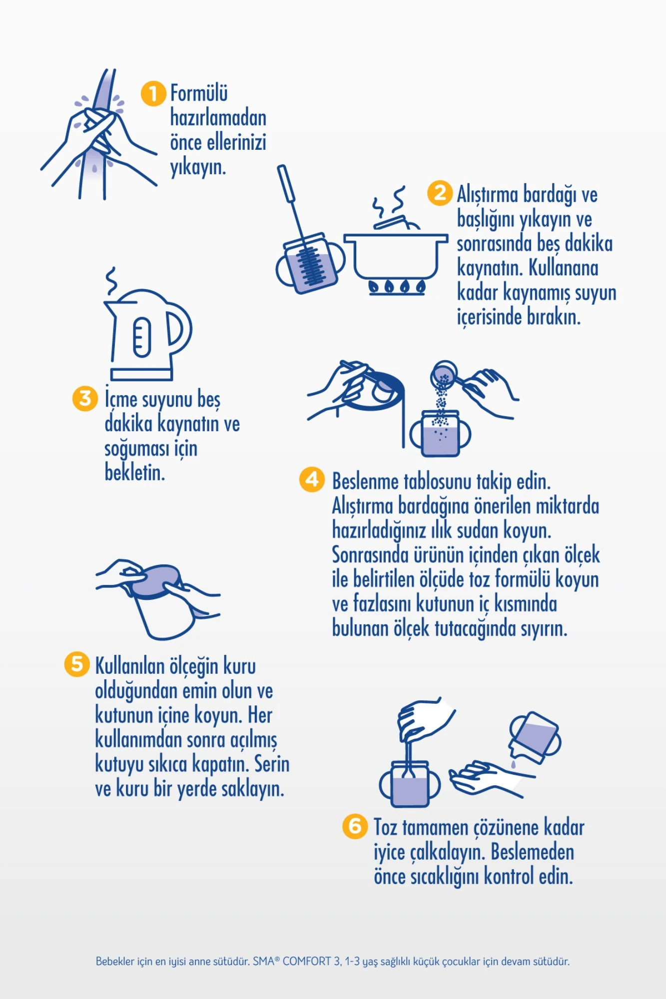 SMA Comfort 3 Bebek Sütü 400 gr