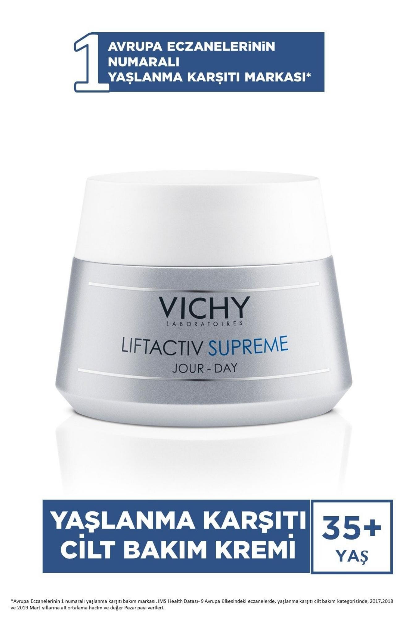 Vichy Liftactiv Supreme Anti-aging Çizgi Bakımı Normal Ve Karma Cilt Nemlendirici Krem 50ml