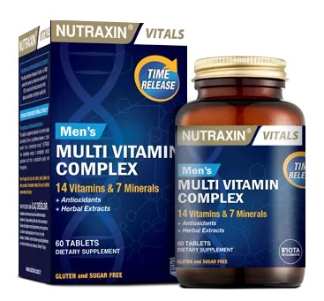 Nutraxin Multivitamin Mineral Complex Erkek 60 Tablet