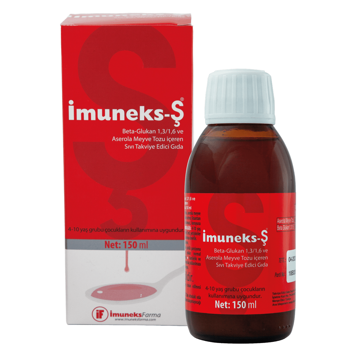 Imuneks Takviye Edici Gıda Şurup 150 Ml