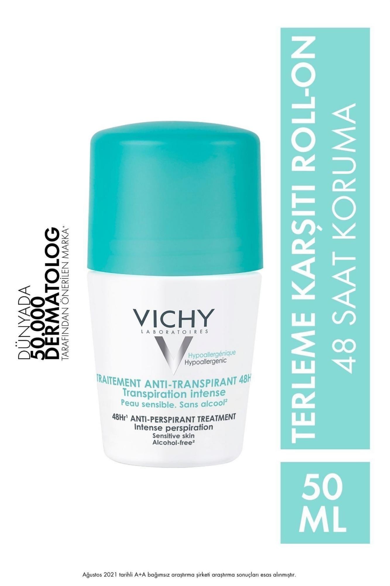 Vichy Deo Anti-transpirant Roll-on 50 Ml