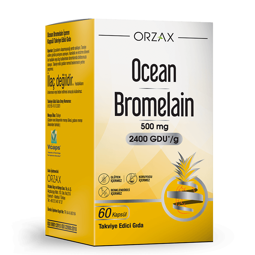 Ocean Bromelain 60 Kapsül