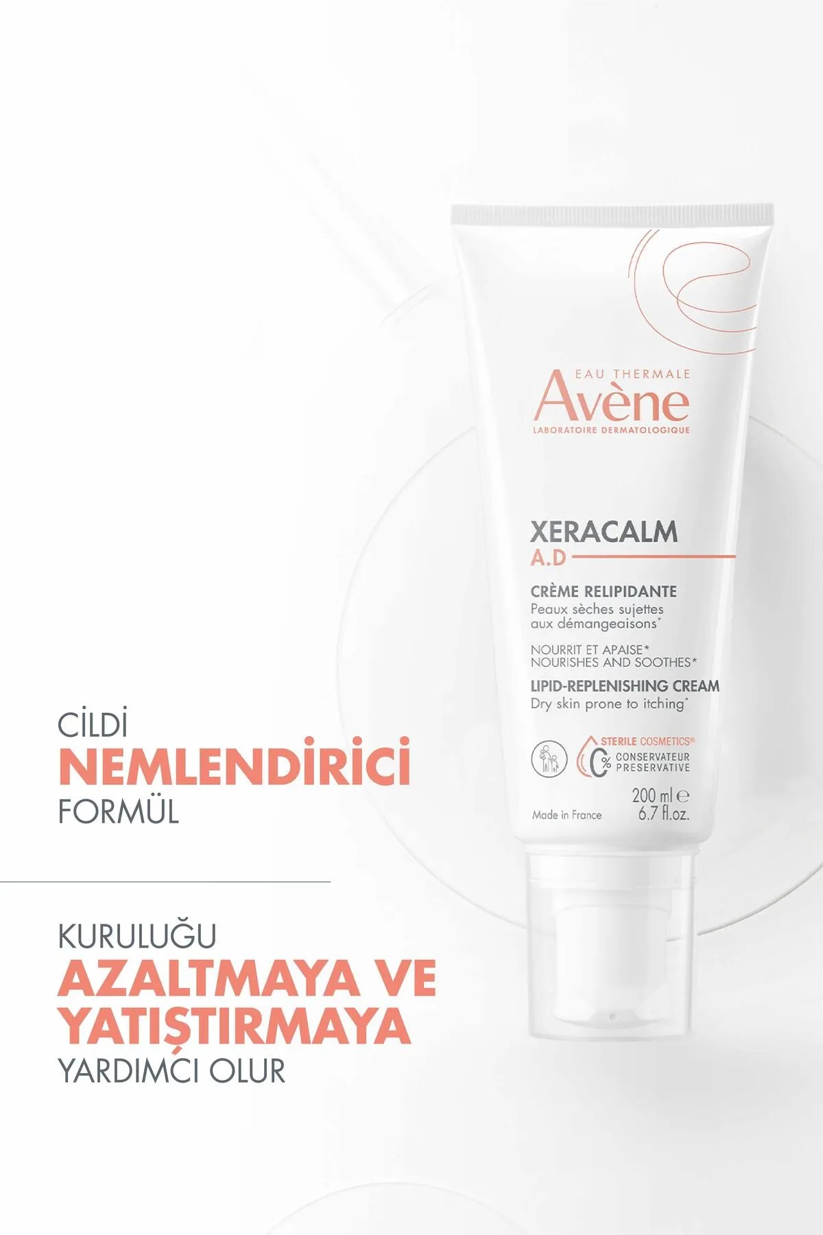 Avene Çok Kuru Ciltler için Nemlendirici Krem - Xeracalm Creme 200 ml