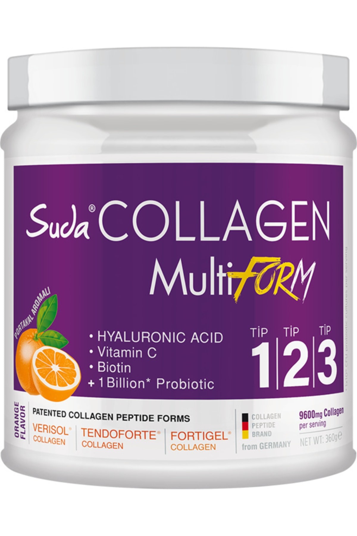 Suda Collagen Multiform Portakal 360gr