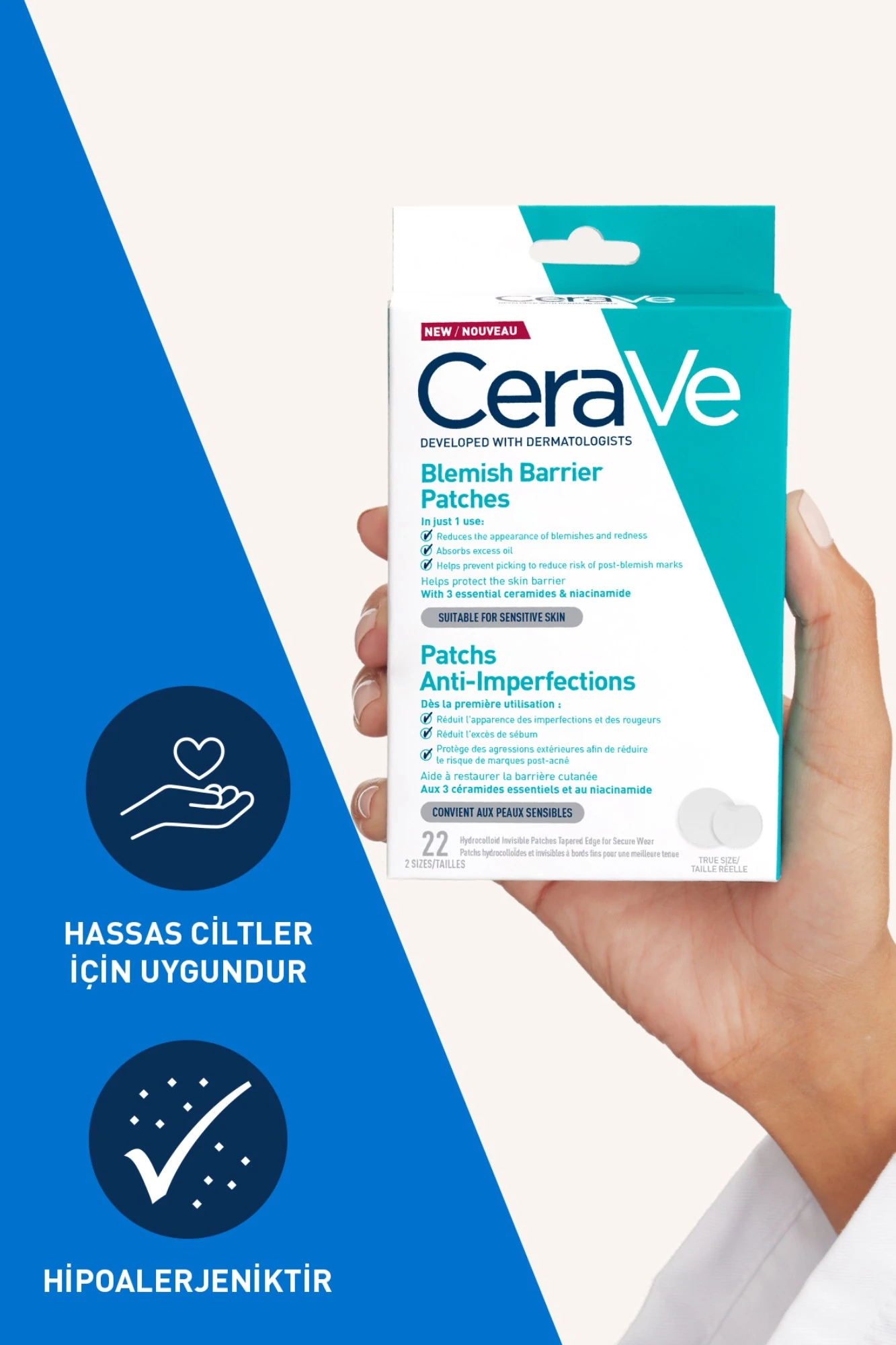 Cerave Acne Patch - 22 Adet