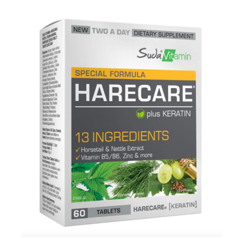Suda Vitamin Harecare 60 Tablet