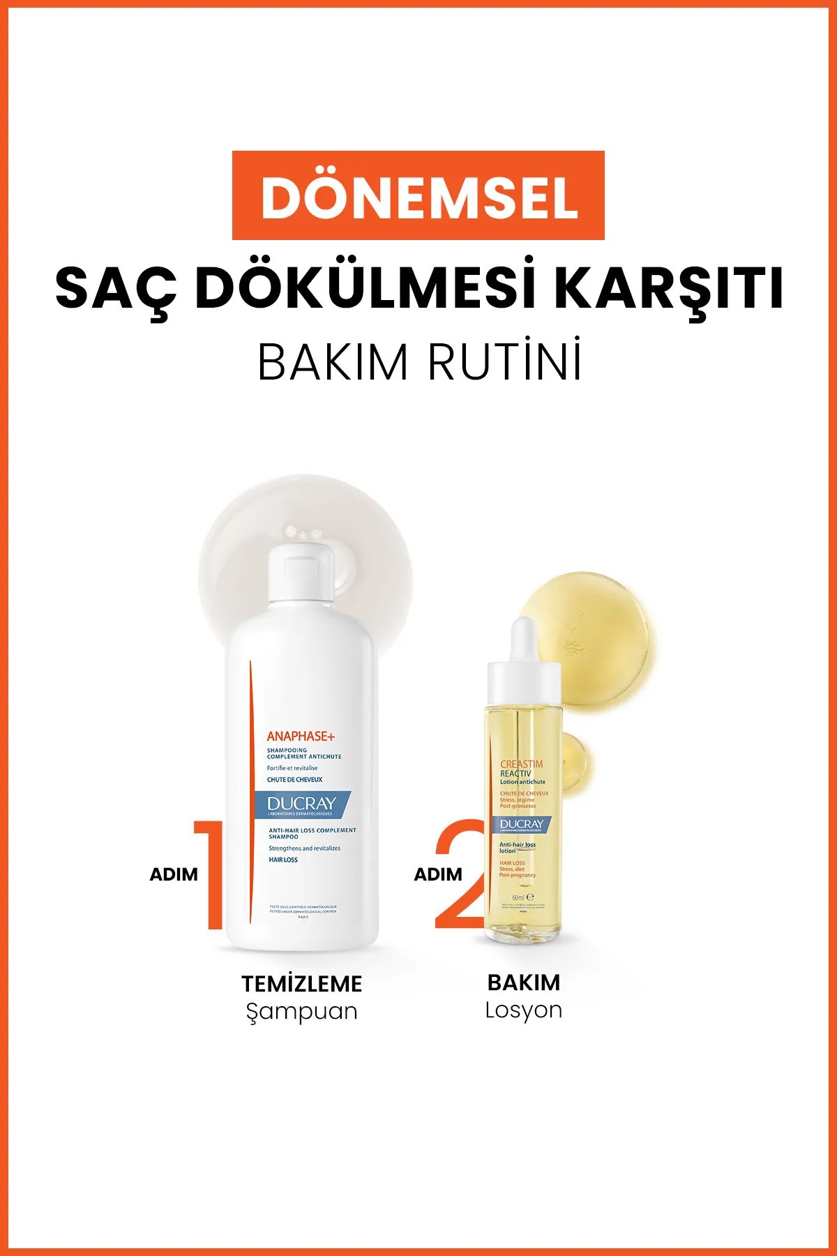 Ducray Anaphase Şampuan Dökülme Karşıtı 400ml