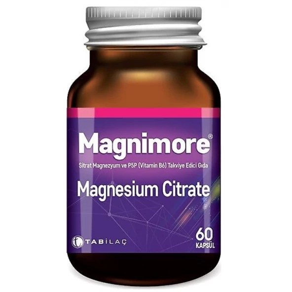 Magnimore Magnezyum Sitrat 60 Kapsül