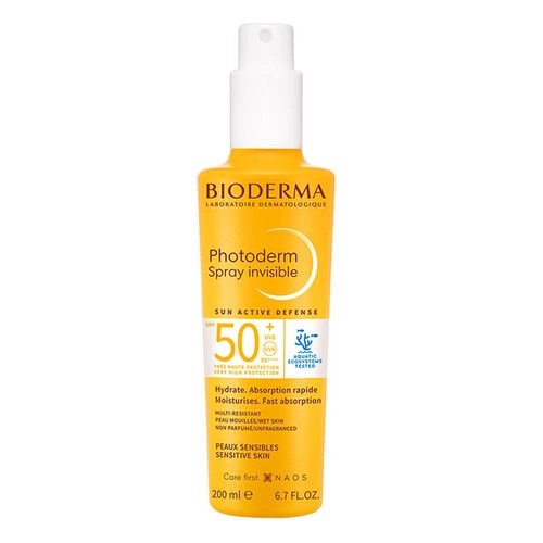 Bioderma Photoderm Spray SPF50+ Tüm Ciltler için Sprey Formda Yüksek Korumalı Güneş Kremi 200 ml