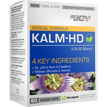 Suda Vitamin KALM-HD 60 Kapsül