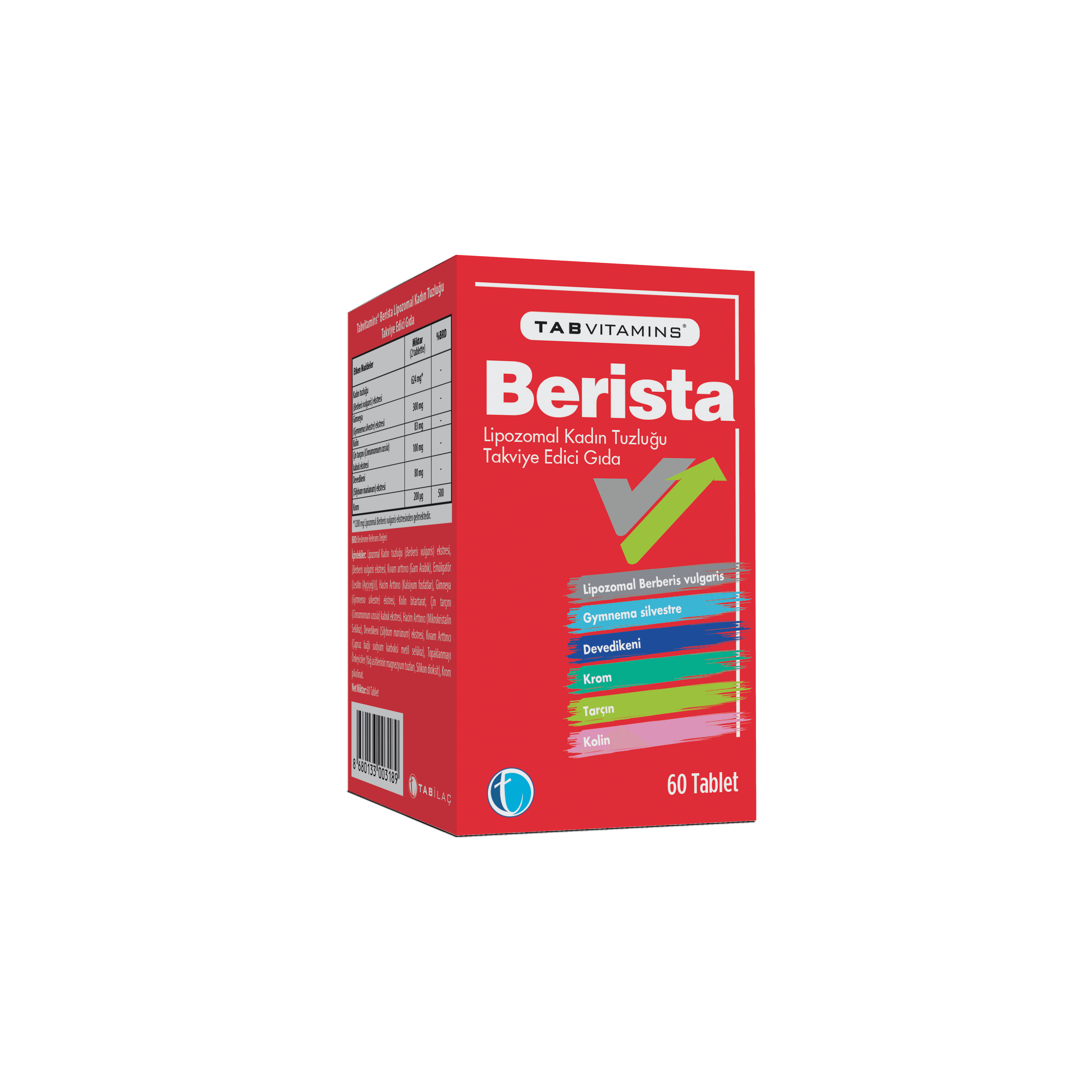 Tabvitamins Berista 60 Tablet