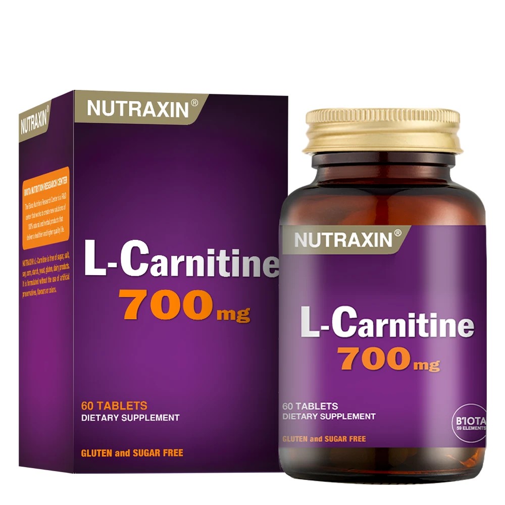 Nutraxin L-Carnitine 60 Kapsül
