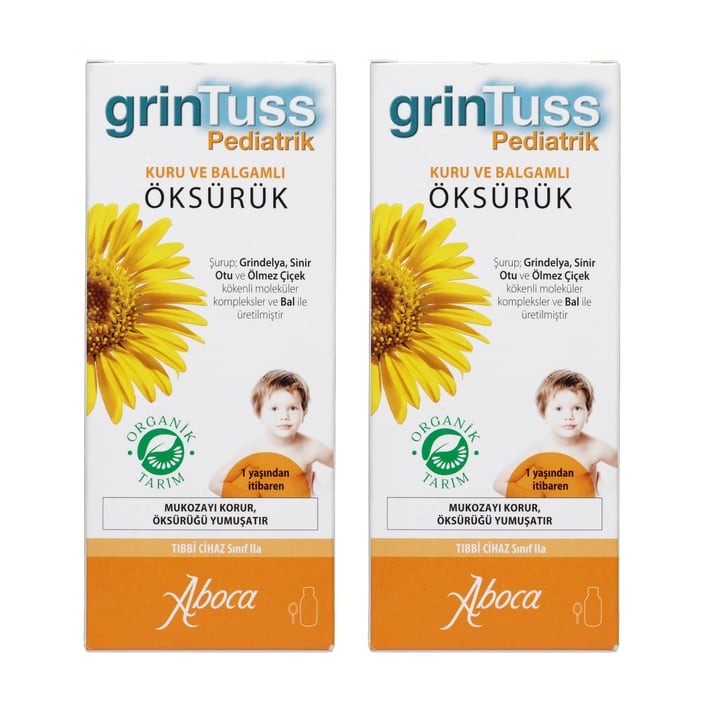 Grintuss Pediatrik Şurup 128 g 2 Adet