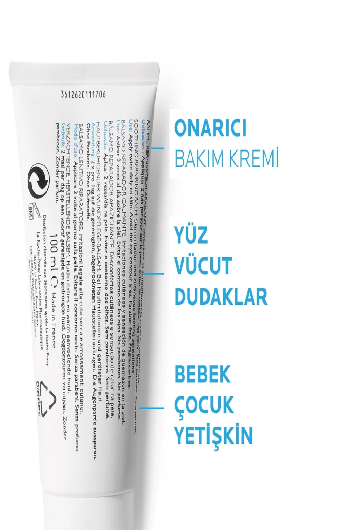 La Roche Posay Cicaplast Baume B5 100 ml - Vücut Bakım Balsamı