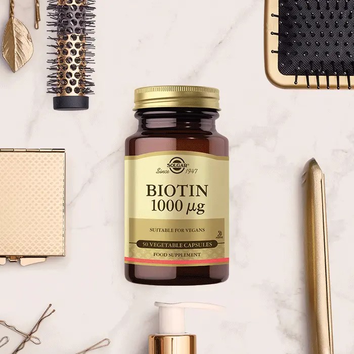 Solgar Biotin 1000 Mcg 50 Kapsül