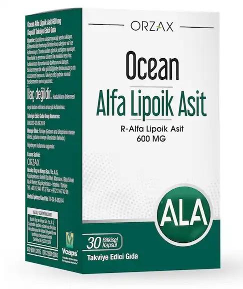 Ocean Alfa Lipoik Asit 600 Mg 30 Kapsül