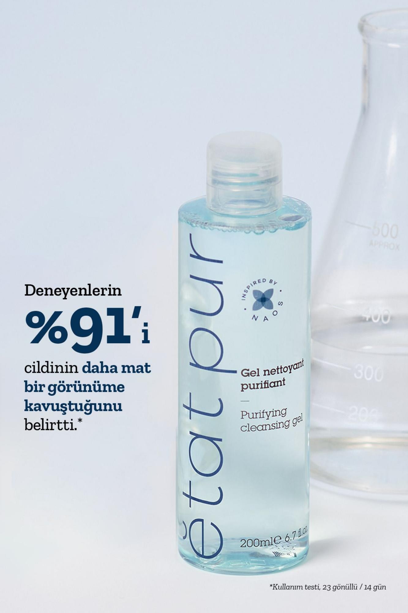Etat Pur Purifying Cleansing Gel Karma, Yağlı ve Akne Eğilimli Ciltler Arındırıcı Yüz Temizleme Jeli 200 ml