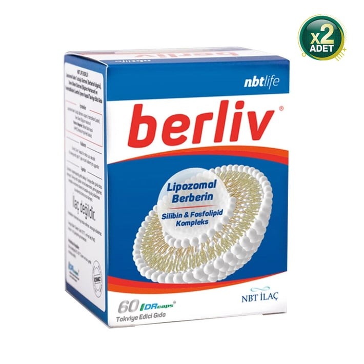 Nbt Life Berliv Lipozamal Berberin 60 Kapsül 2 Adet