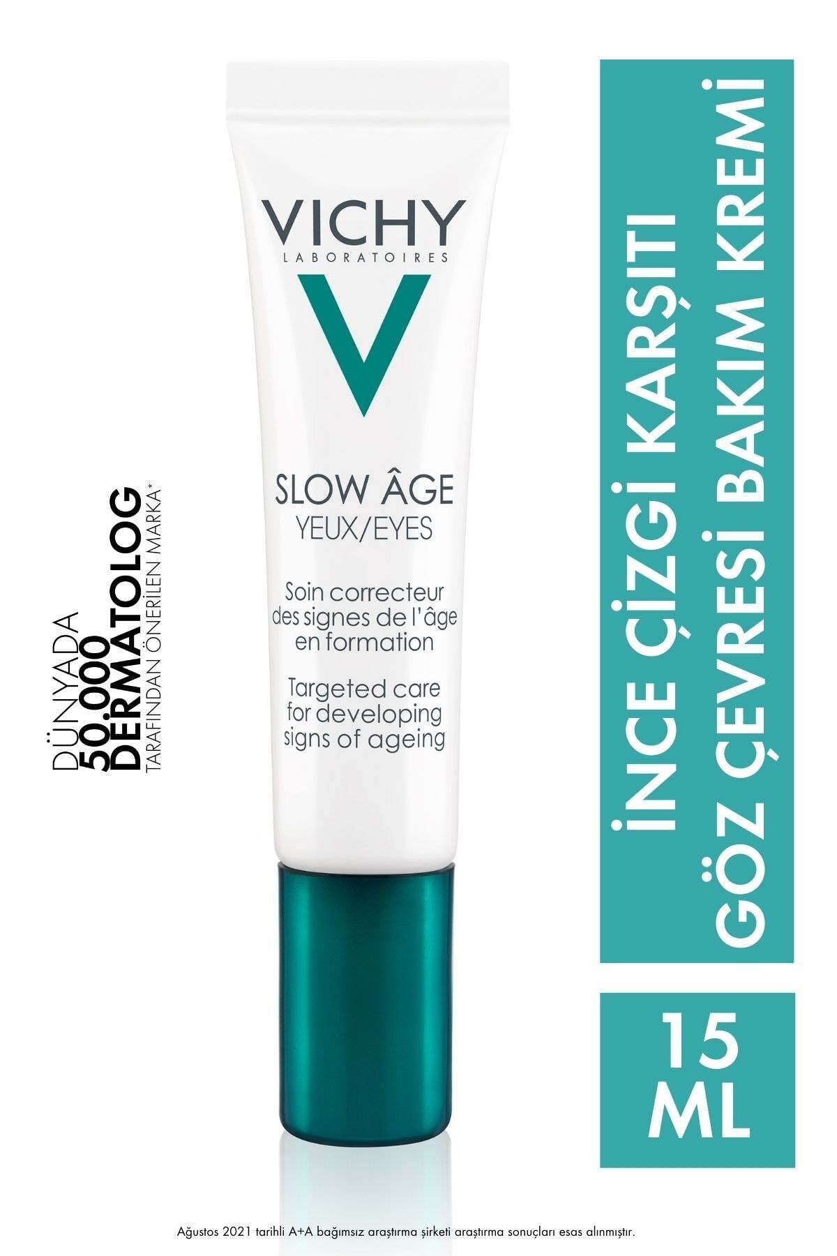 Vichy Slow Age Probiyotik Türevi İçeren Göz Çevresi Bakım Kremi 15 ml