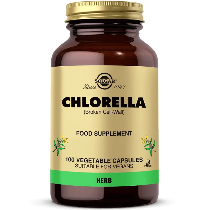 Solgar Chlorella 520 mg 100 Kapsül