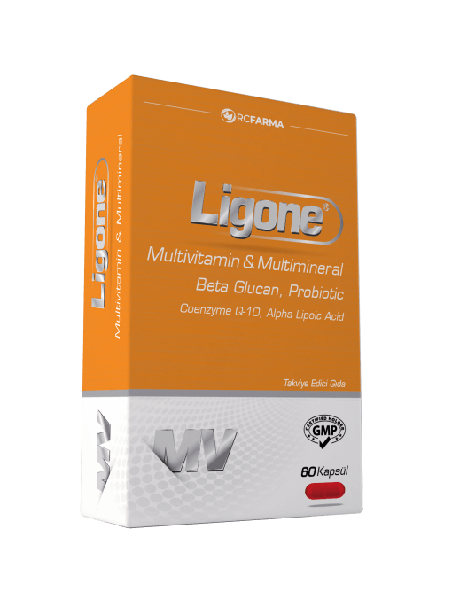 Ligone Beta Glucan Probiotic Multivitamin 60 Kapsül