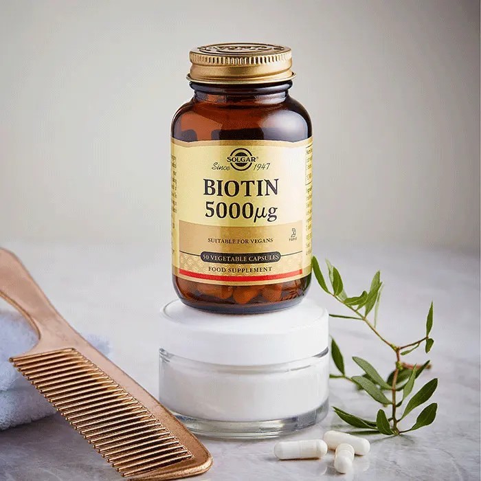 Solgar Biotin 5000 Mcg 50 Kapsül