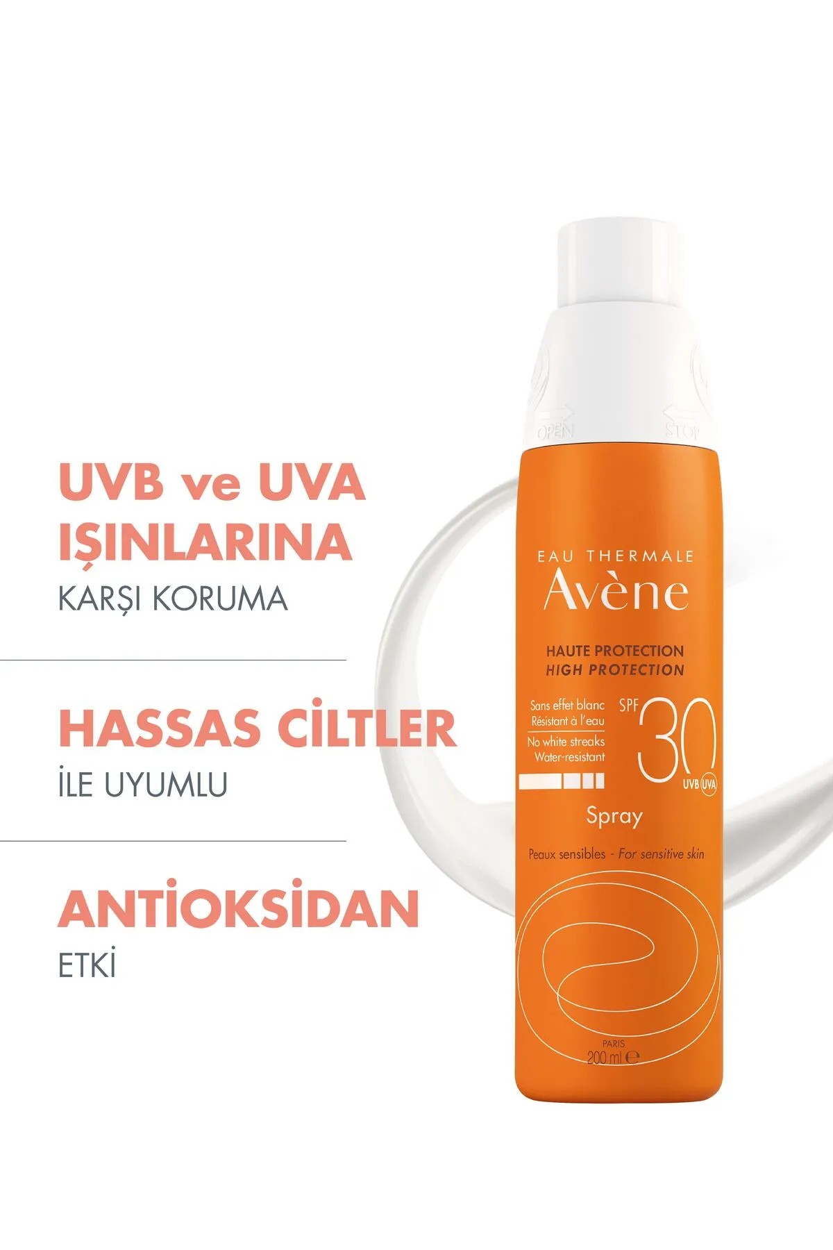 Avene Güneş Koruyucu Sprey Spf 30 200 ml