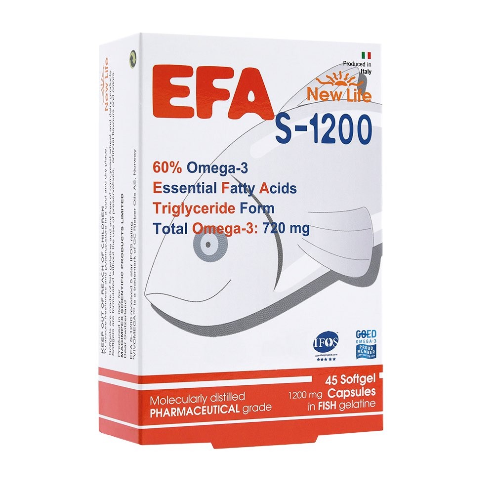 New Life Efa Omega3 S-1200 45 Kapsül