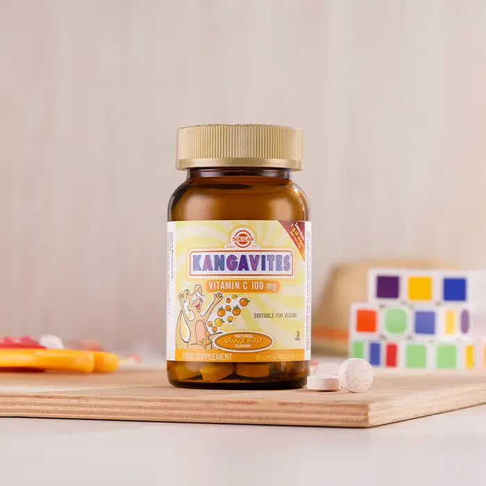 Solgar Kangavites Chewable Vitamin C 100 mg 90 Tablet