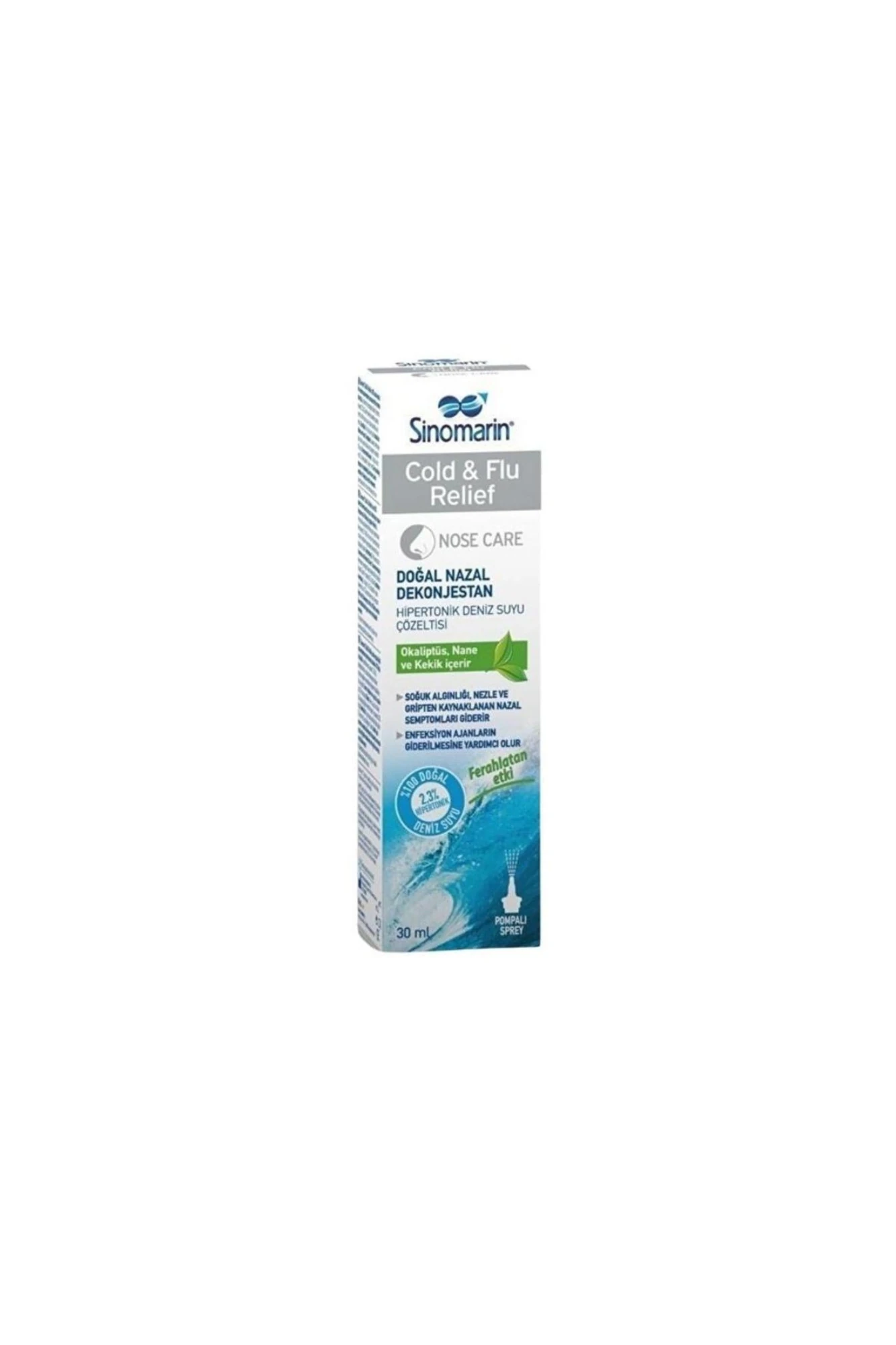Sinomarin Cold & Flu Relief Sprey 30 ml