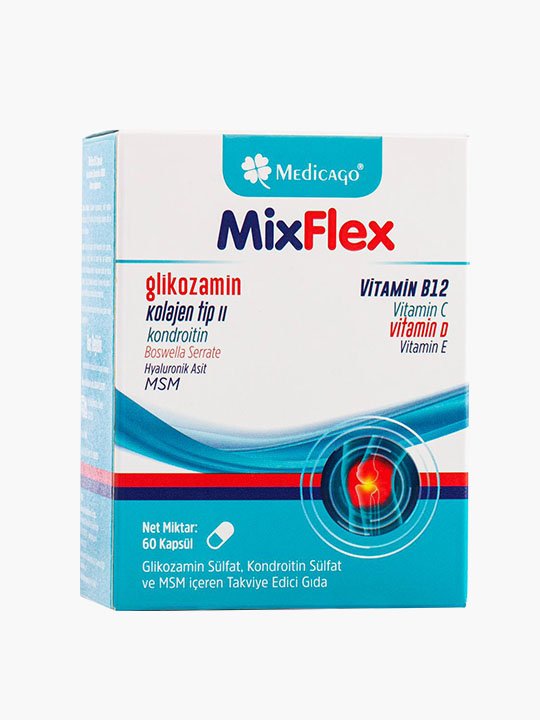 MedicaGo Mixflex Glukozamin 60 Kapsül